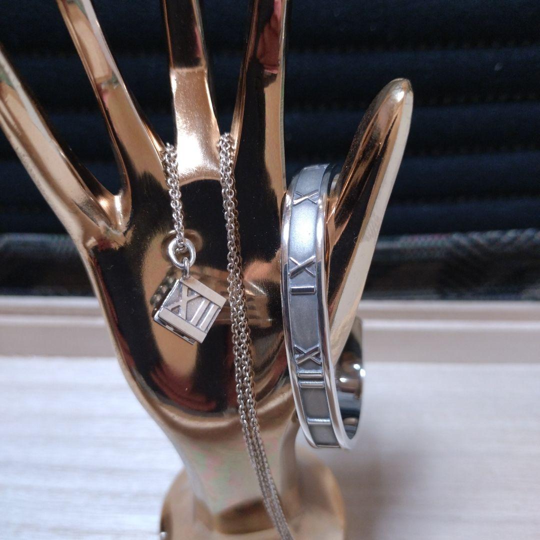 TIFFANY-アトラス-バングル、ネックレスセット