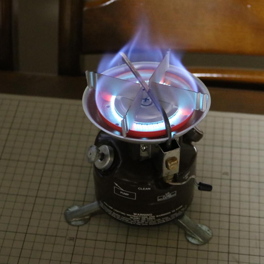 美品　希少　ヴィンテージ　コールマン 400 茶ピーク１　No.42