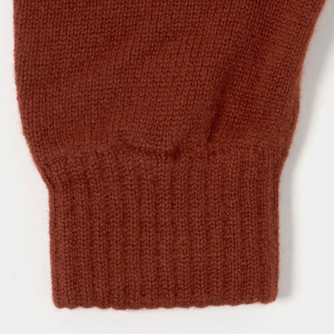 Johnstons ジョンストンズ フィンガーレス カシミヤ ニットグローブ
