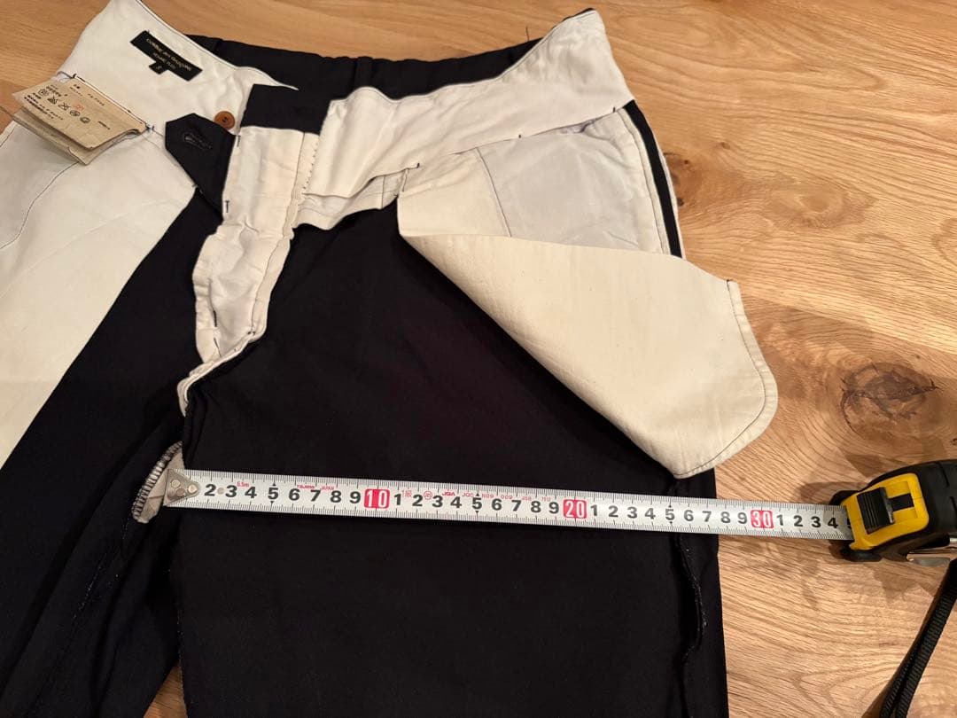 z*k様 コムデギャルソンオム　プリュス　パンツ　 ブラック