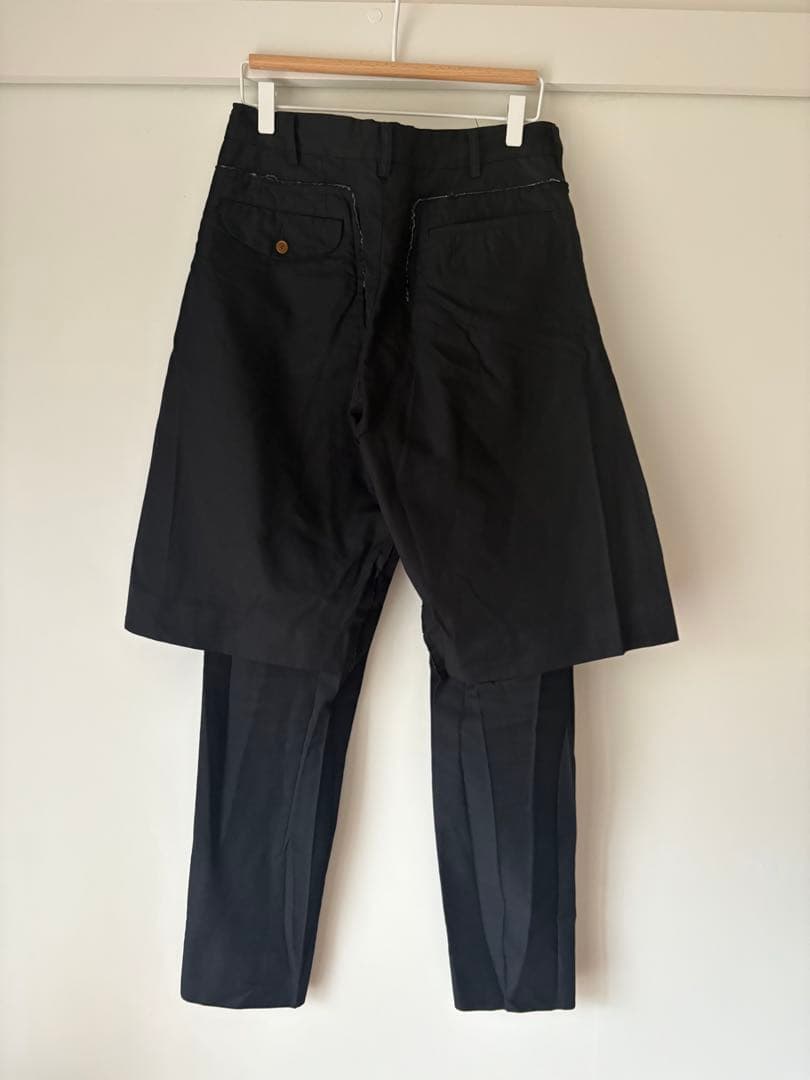 z*k様 コムデギャルソンオム　プリュス　パンツ　 ブラック