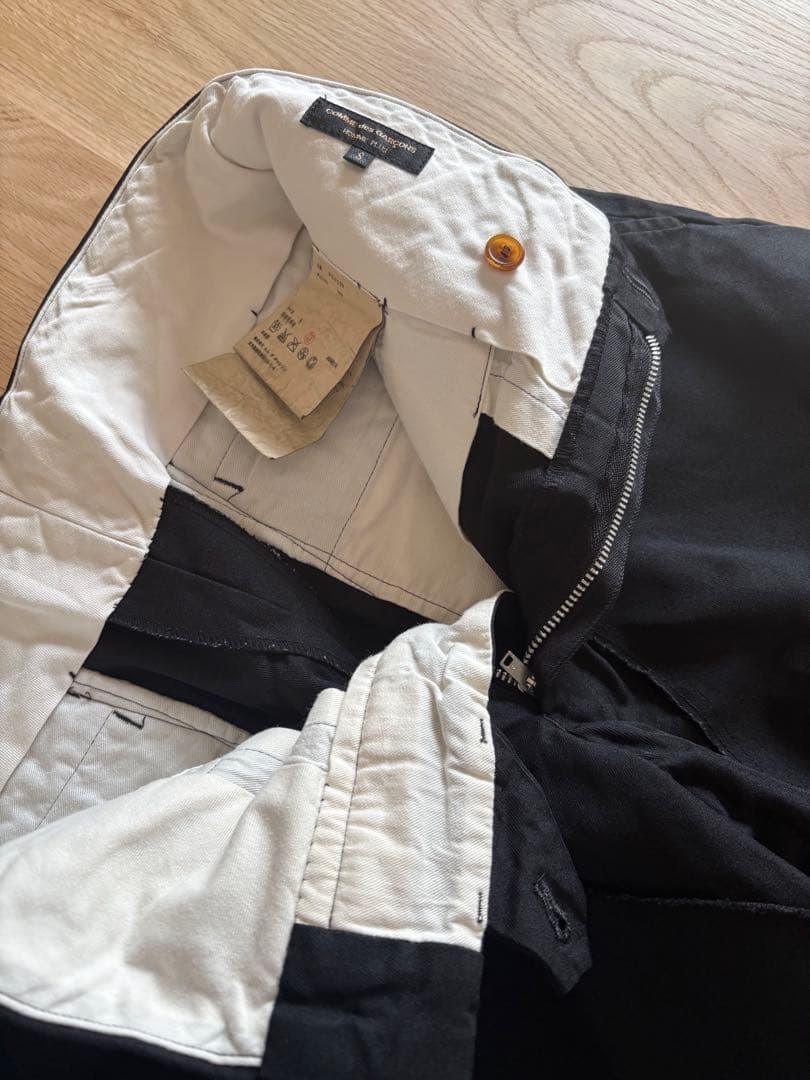 z*k様 コムデギャルソンオム　プリュス　パンツ　 ブラック