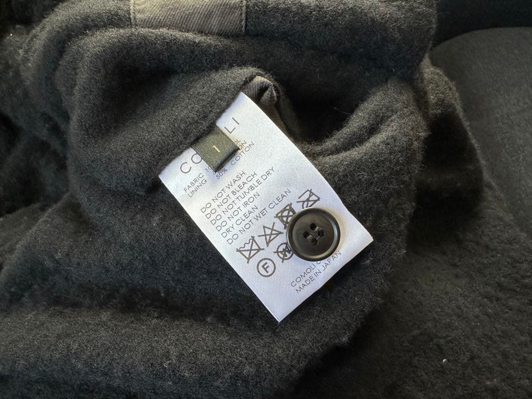 comoli 縮絨ウール6pパンツ サイズ1