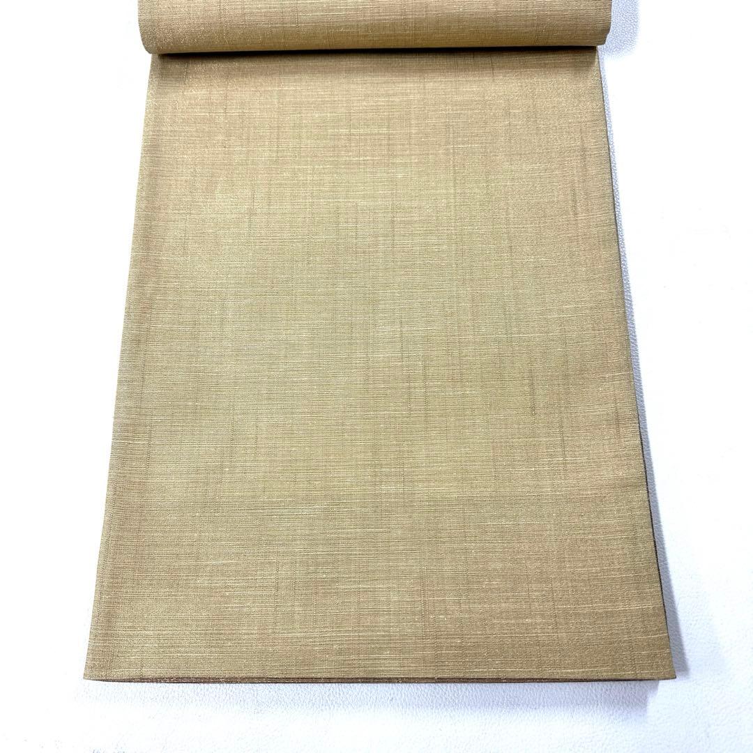 専用帯6267 ●染織の名門 しょうざん謹製 生紬 高級 正絹 袋帯