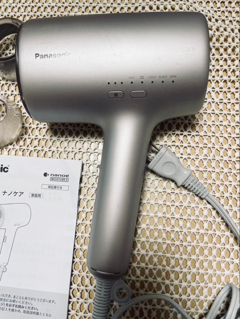 動作良好　パナソニック製 ナノケア ヘアドライヤー EH-NA0J 2024年製