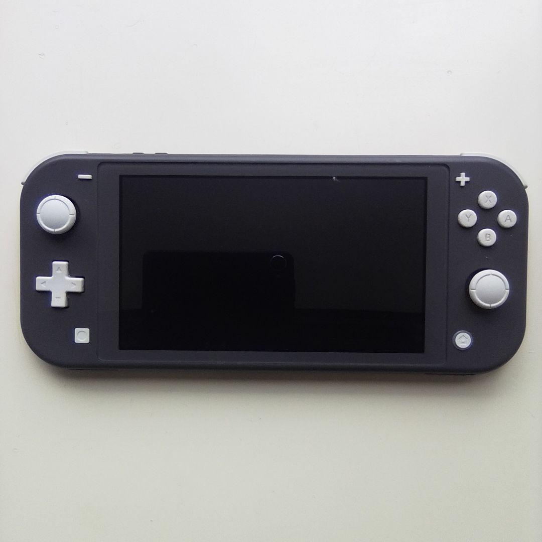 Nintendo Switch Lite グレー 本体　カバーと充電器付
