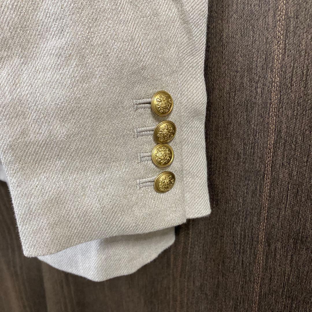 Curensology メタルボタンリネンジャケット