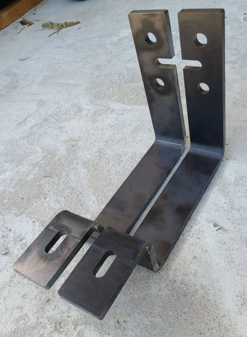 三菱　07.17　スーパーグレート　フォグステー　フォグランプステー