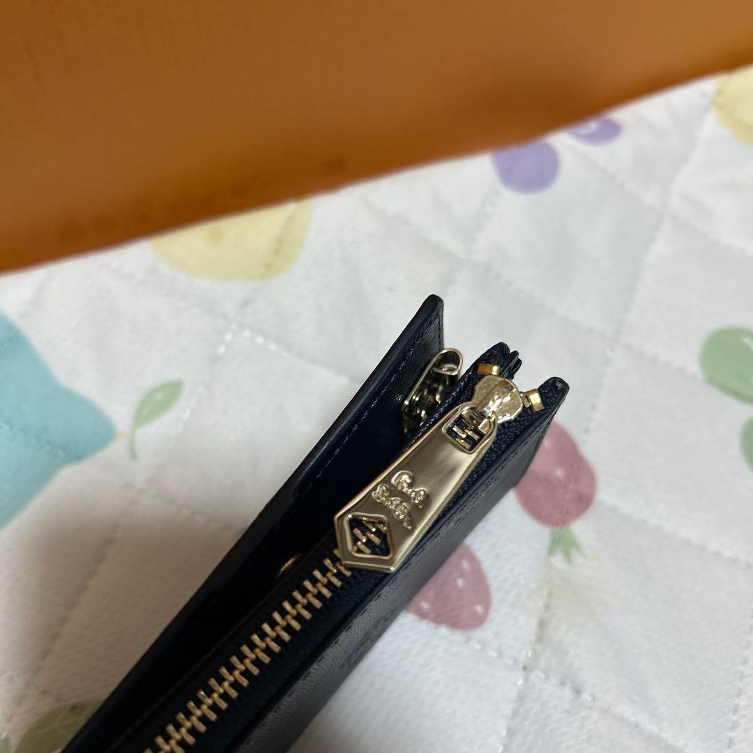 新品ポールスミスpaul smithキーケース　ケース紺カードケース