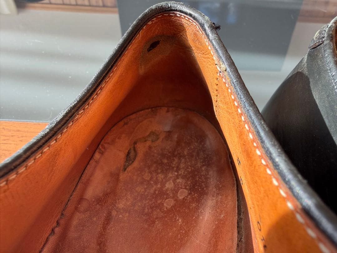 ALDEN オールデン　Vチップ　コードバン　54331 ブラック　US 8