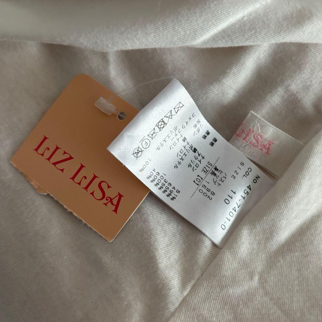 LIZLISA リズリサ　ミルフィーユレースポンチョ　ピンク