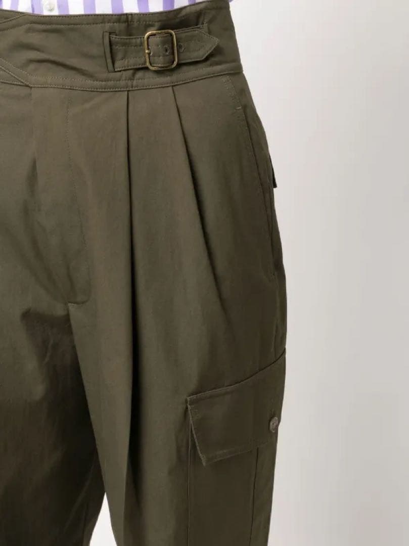 Ralph Lauren Purple Label/グルカパンツ/カーキ