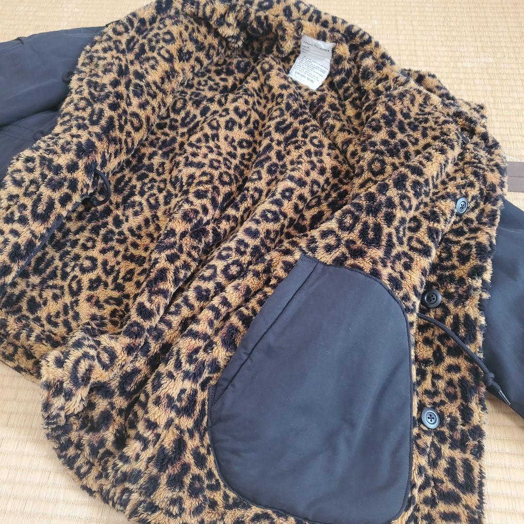新品 FREAK'S STORE リバーシブル ヒョウ柄 ボアジャケット
