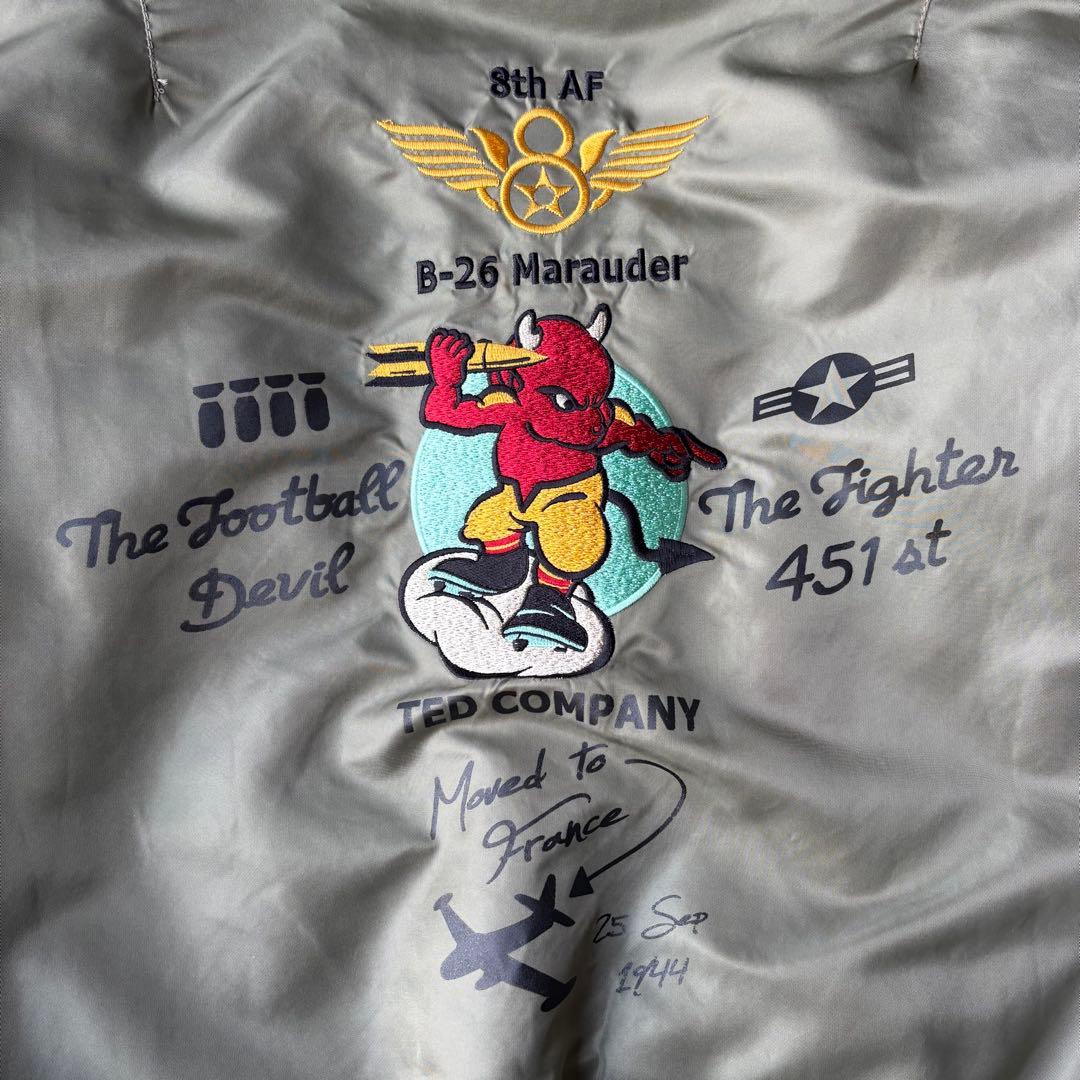 TED COMPANY テッドマン L2-B 8周年モデル フライトジャケット