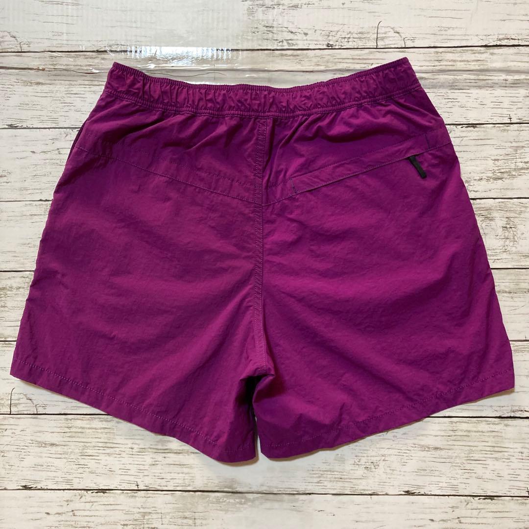 ザノースフェイス メンズ L バーサタイルショーツ パープル 水陸両用 短パン