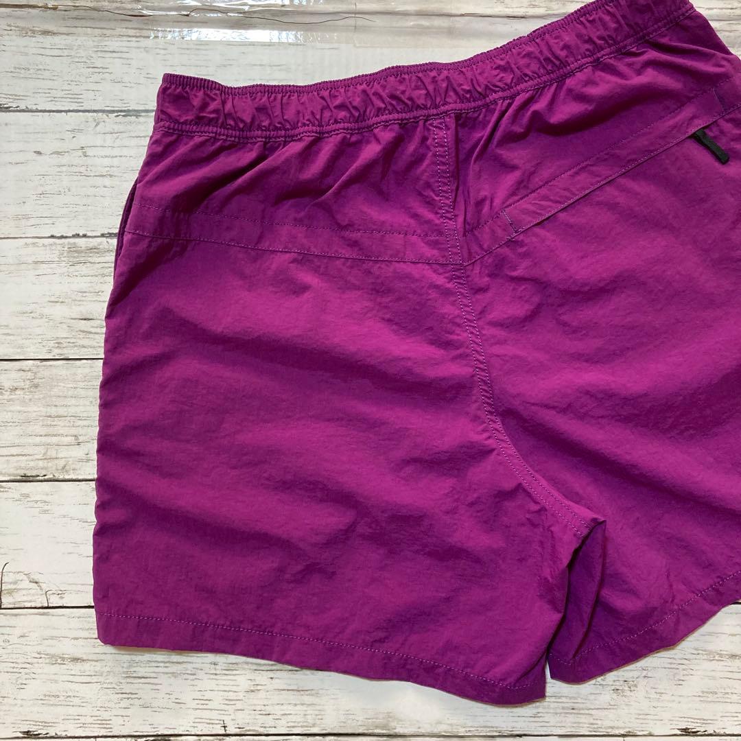 ザノースフェイス メンズ L バーサタイルショーツ パープル 水陸両用 短パン