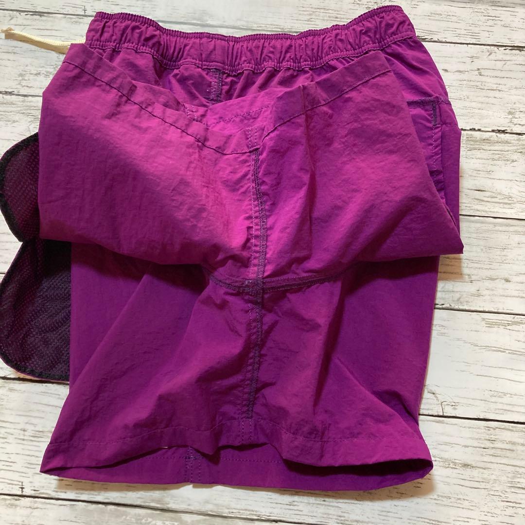 ザノースフェイス メンズ L バーサタイルショーツ パープル 水陸両用 短パン