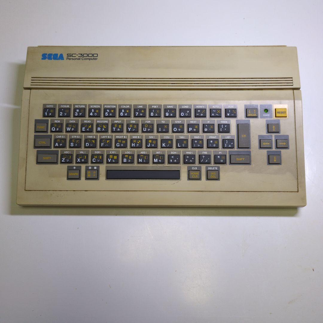 セガ　パーソナルコンピュータ　SC−3000　動作未確認