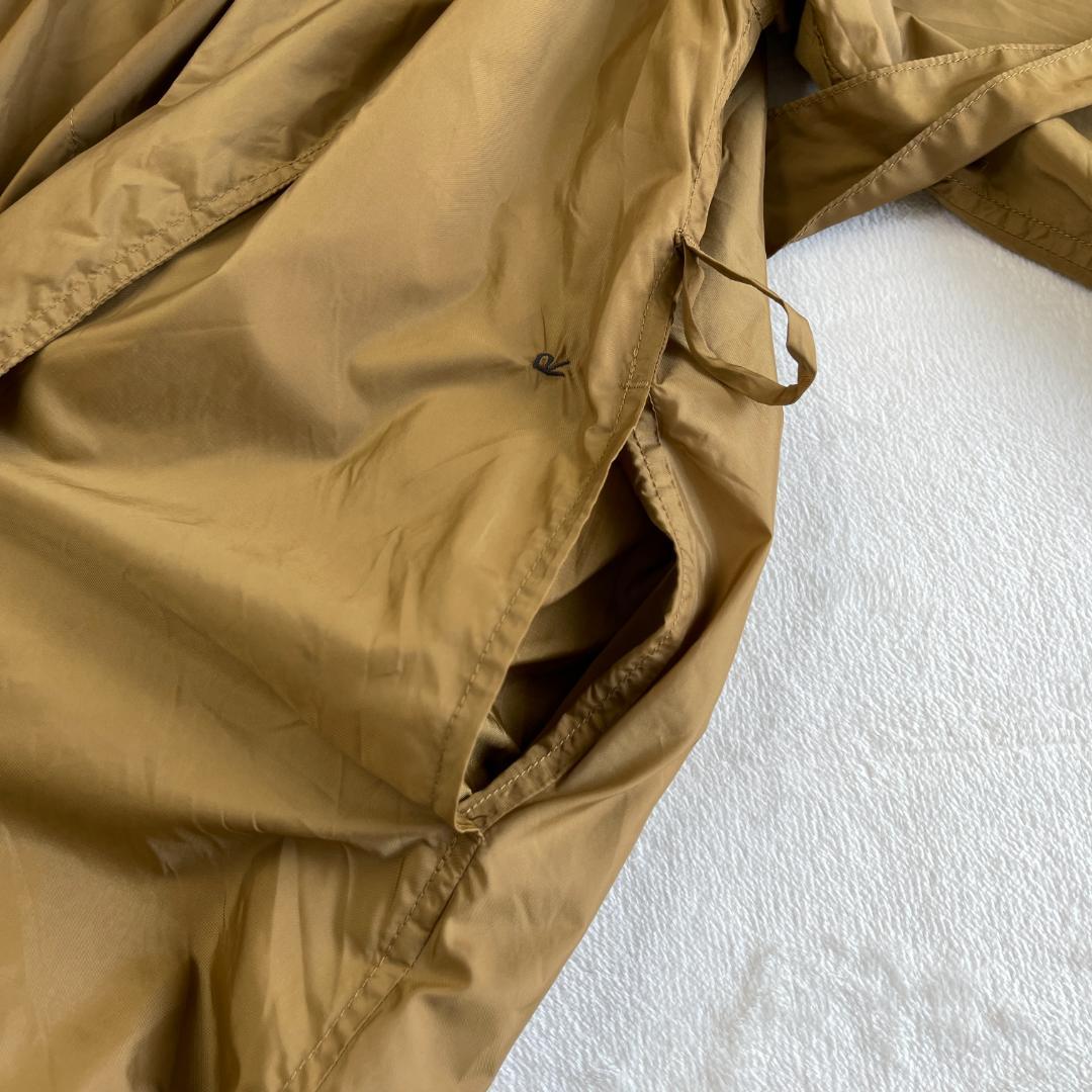 45R　ナイロントレンチコート　カーキ　ベージュ
