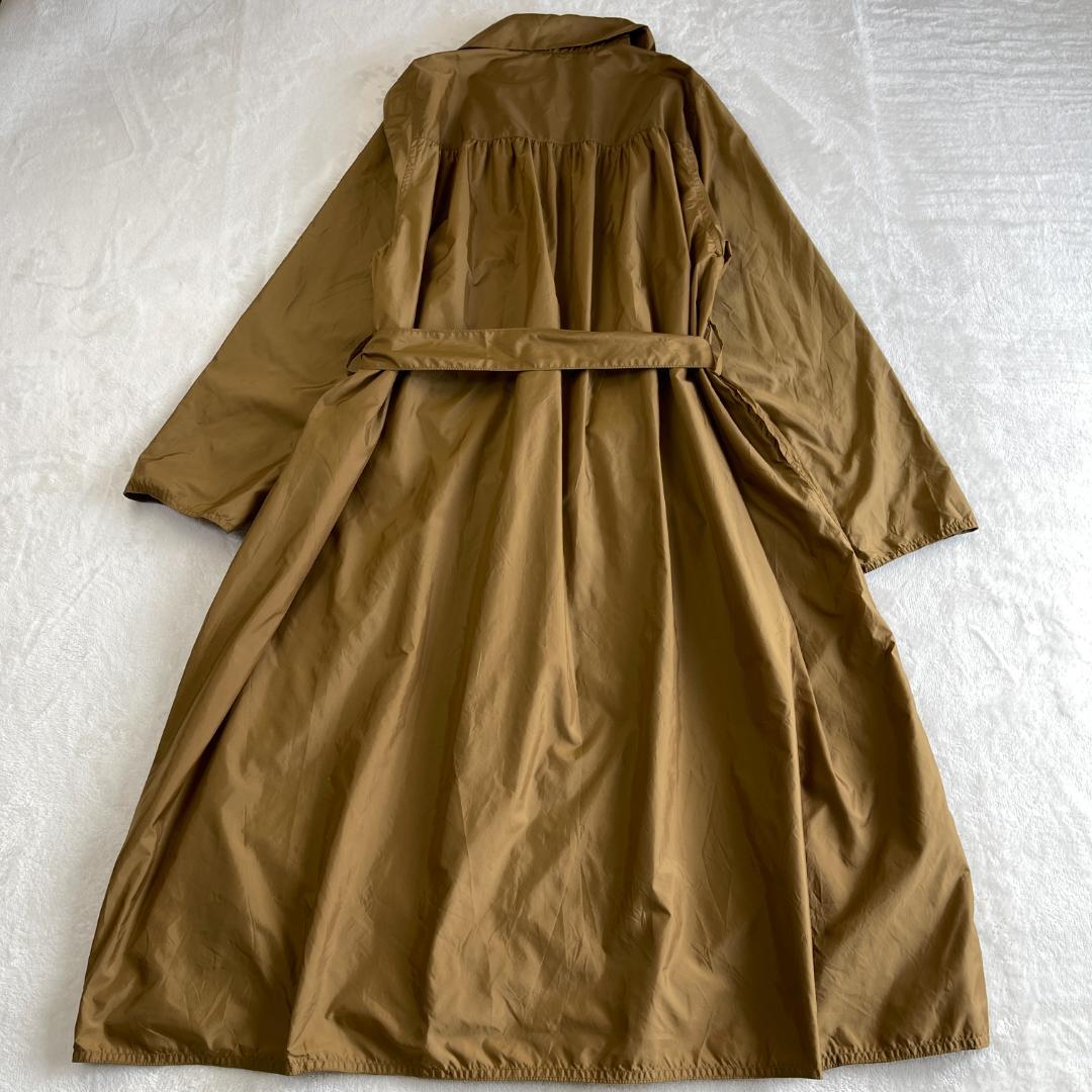 45R　ナイロントレンチコート　カーキ　ベージュ