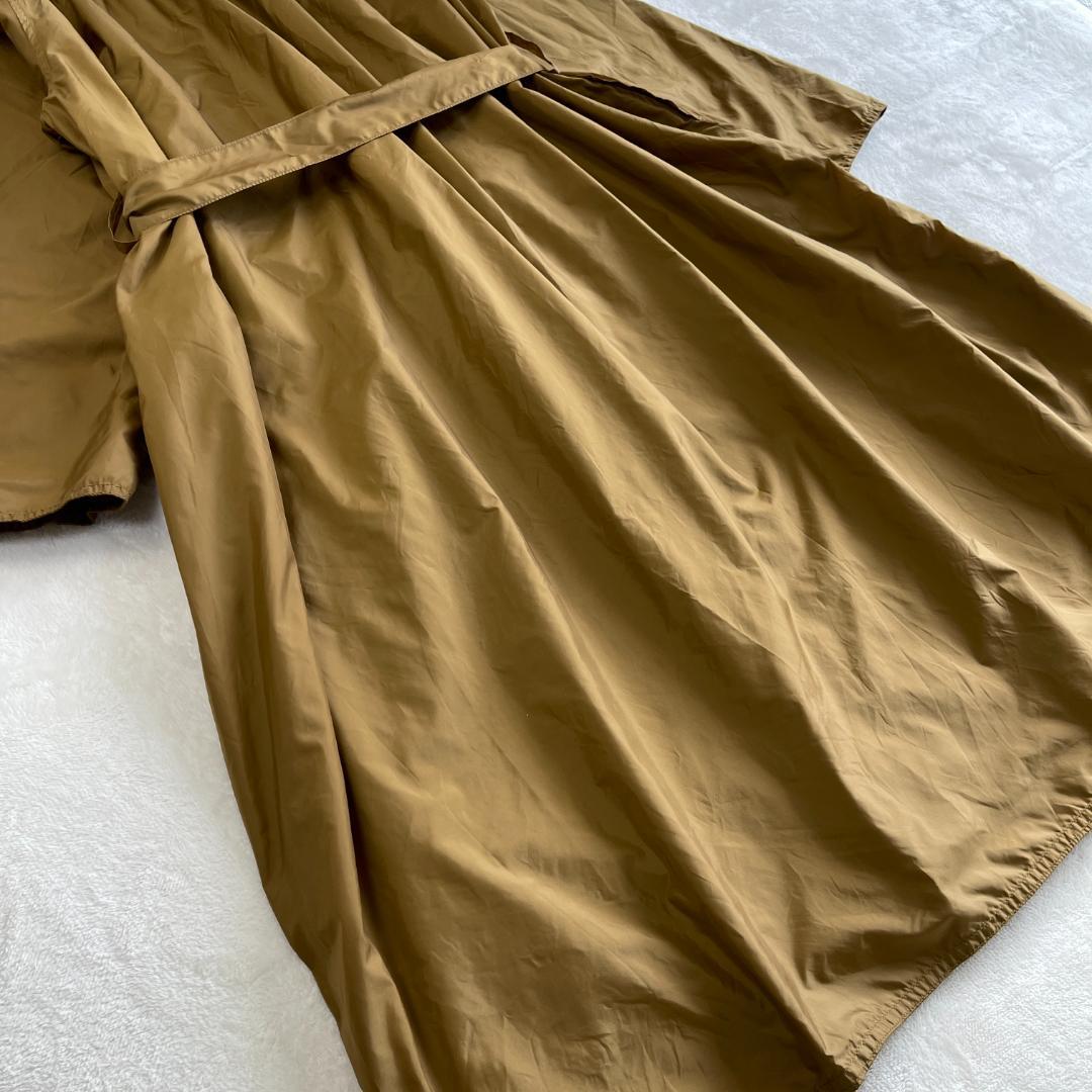 45R　ナイロントレンチコート　カーキ　ベージュ