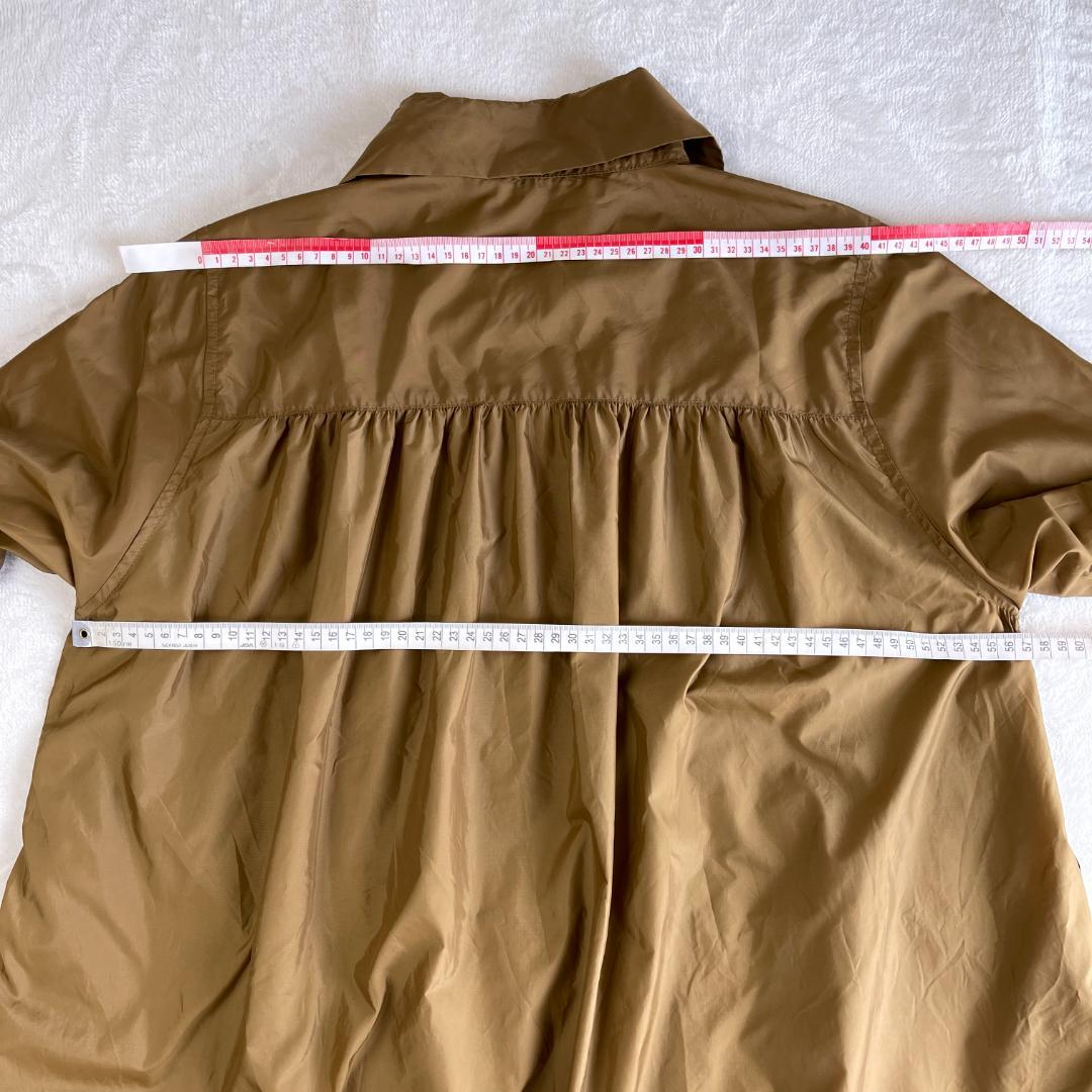 45R　ナイロントレンチコート　カーキ　ベージュ