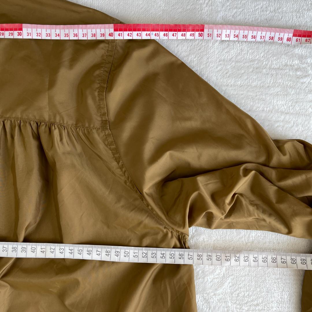 45R　ナイロントレンチコート　カーキ　ベージュ