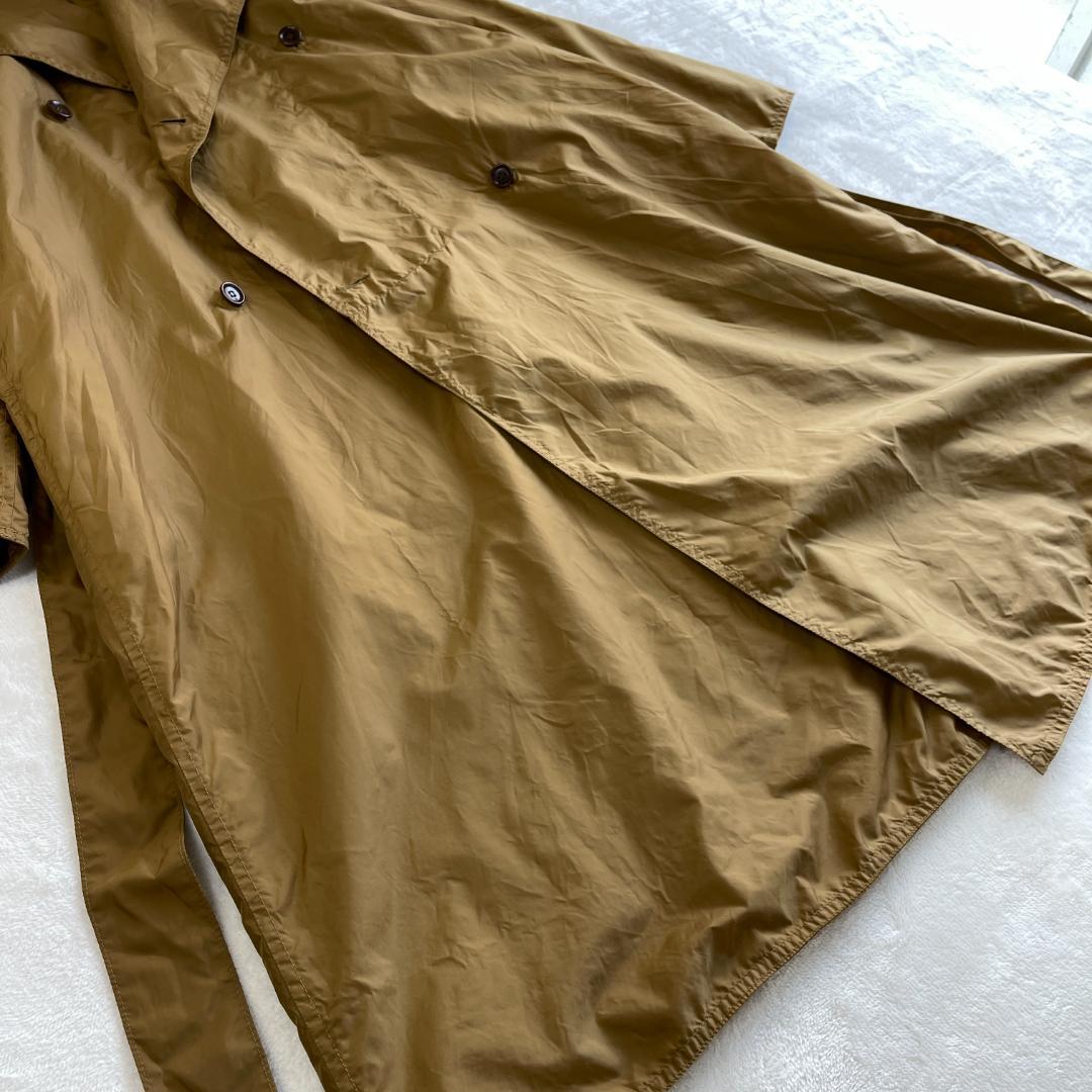 45R　ナイロントレンチコート　カーキ　ベージュ