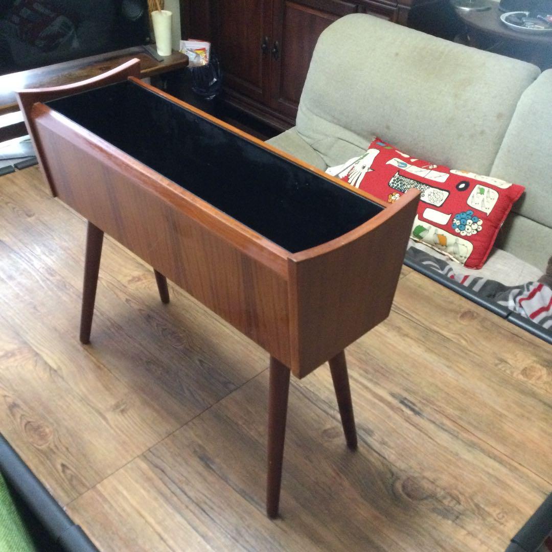 プランターボックス　北欧　チーク材　デンマーク製