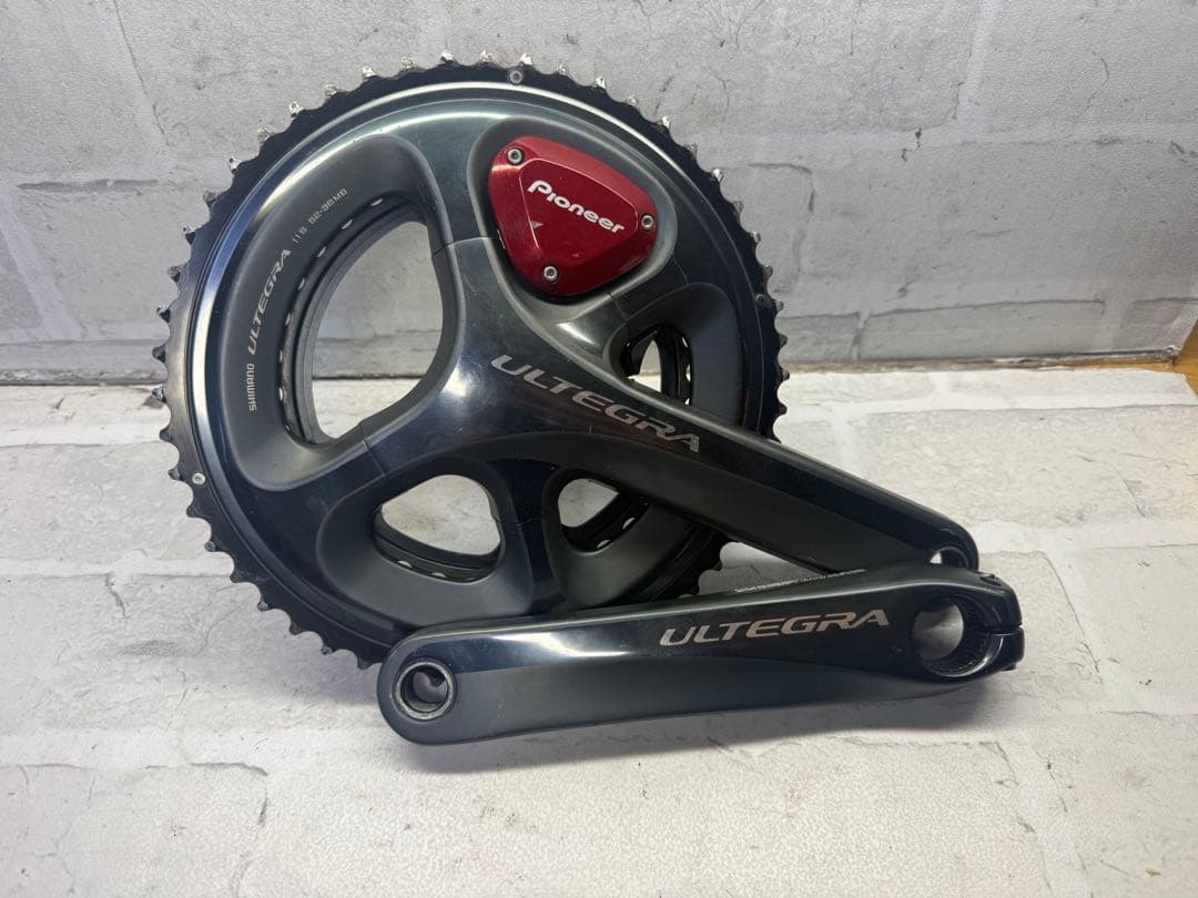 シマノ　アルテグラ6800 パイオニア　パワーメータークランク　両足