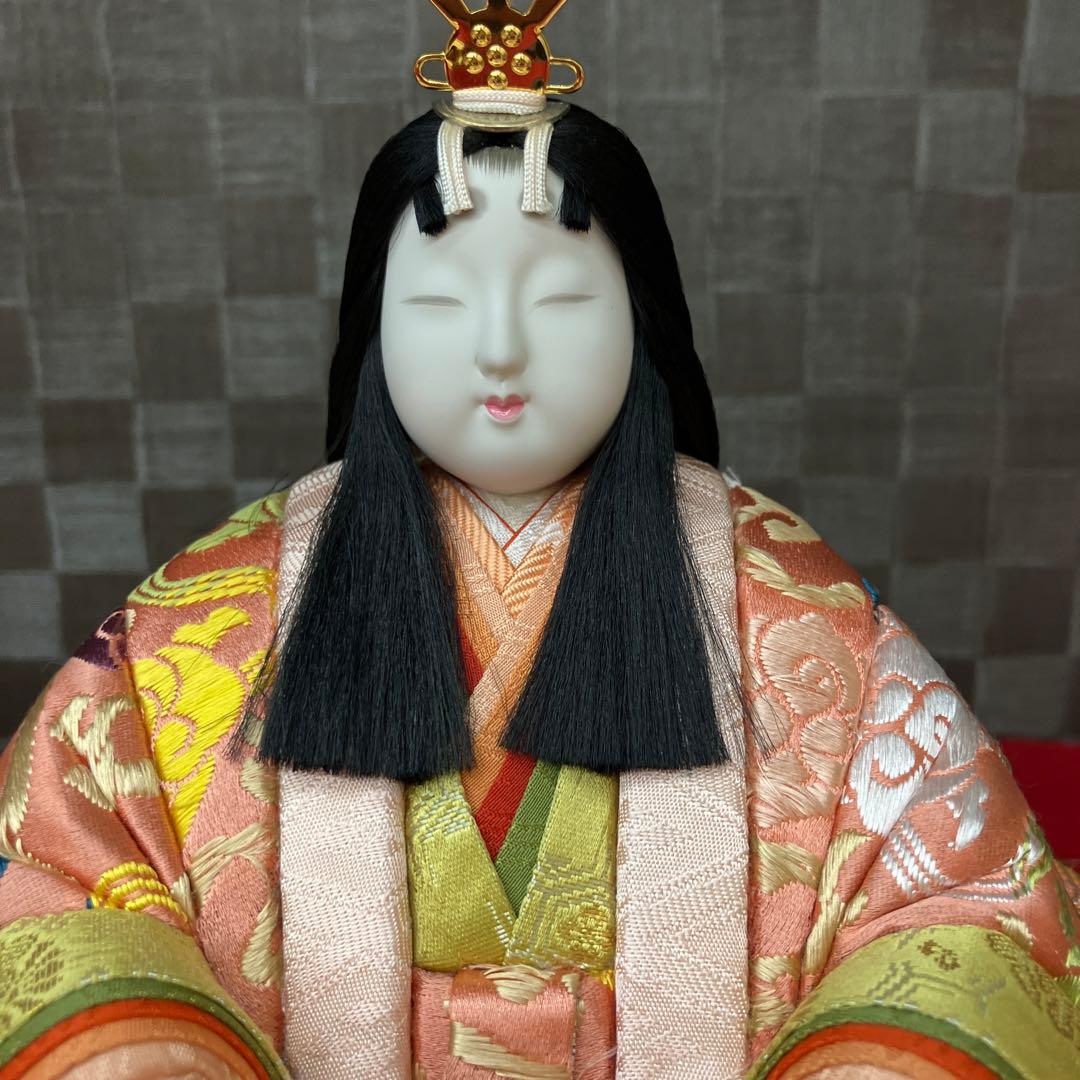 お値下げしました。真多呂木目込雛人形