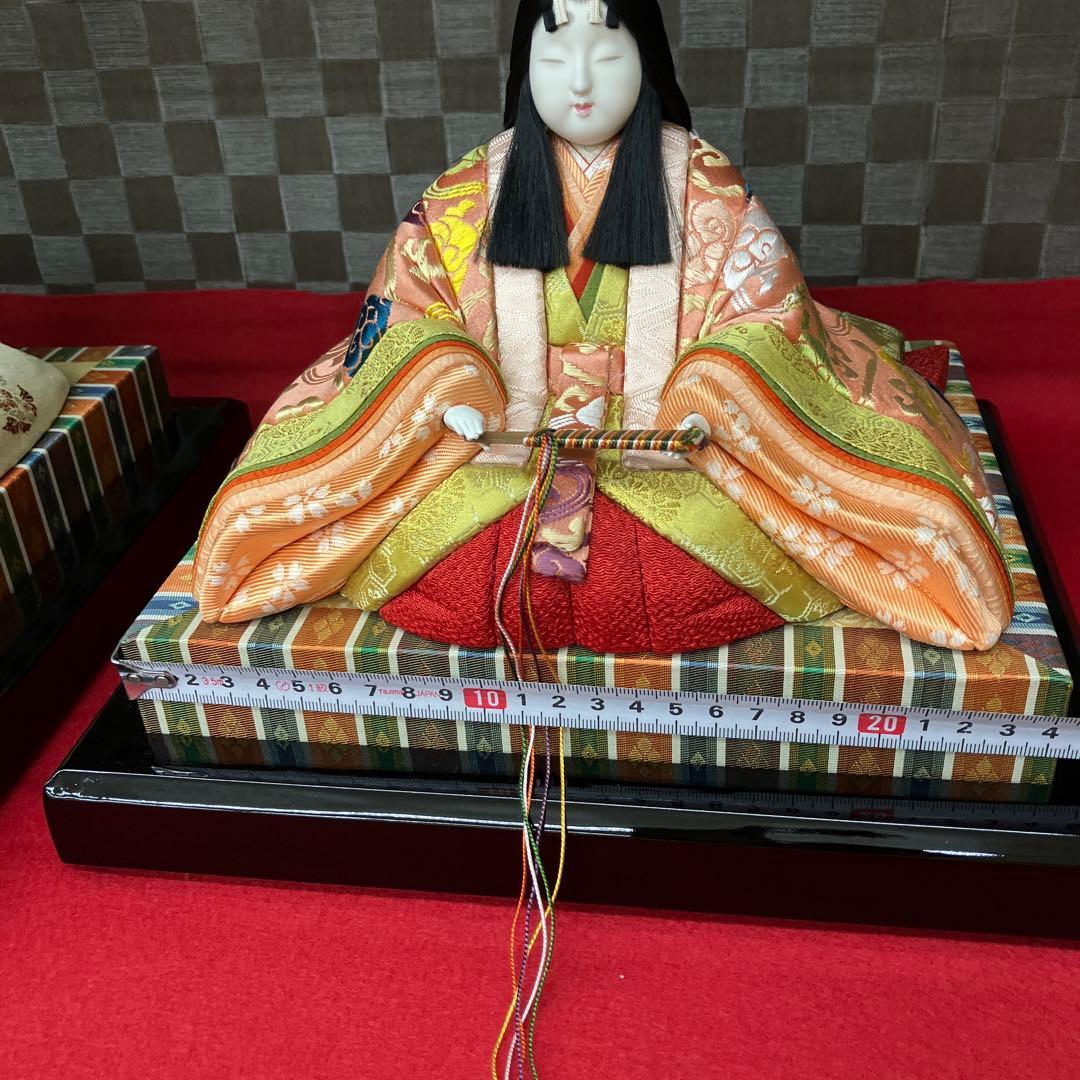 お値下げしました。真多呂木目込雛人形