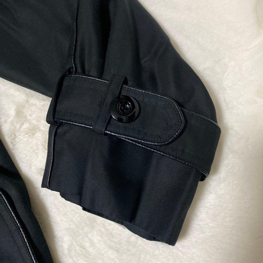 Christian Diorシルク スプリングコート レーヨン ベルト付き