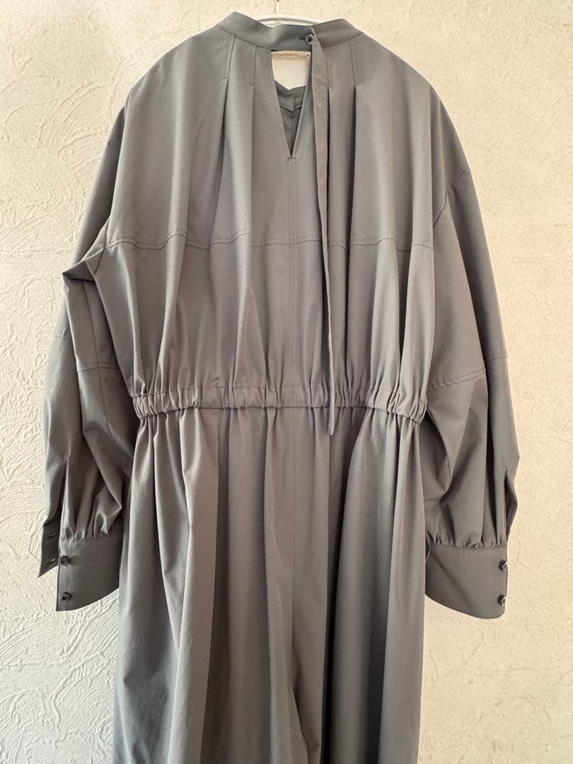 アドーア　オールインワン　グレー シャツワンピース 38