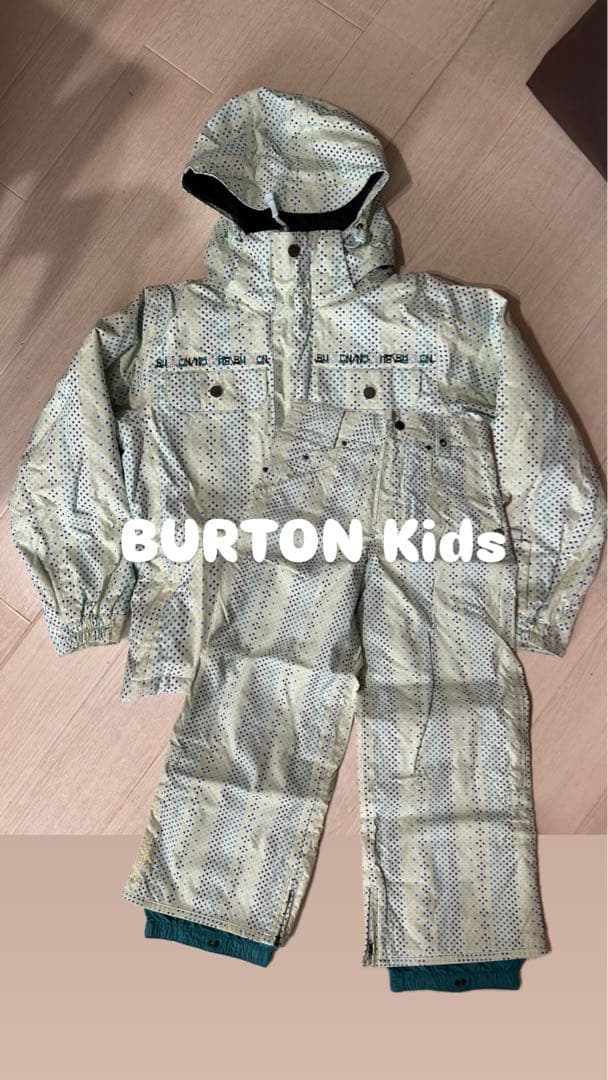 BURTON Kids スノーボードウェア上下 子ども用 Mサイズ