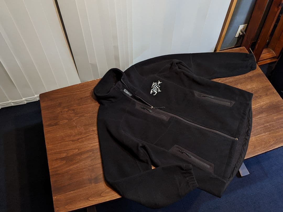 G.Loomis　フリース　ジャケット　アウター　ブルゾン　釣り　アウトドア　黒