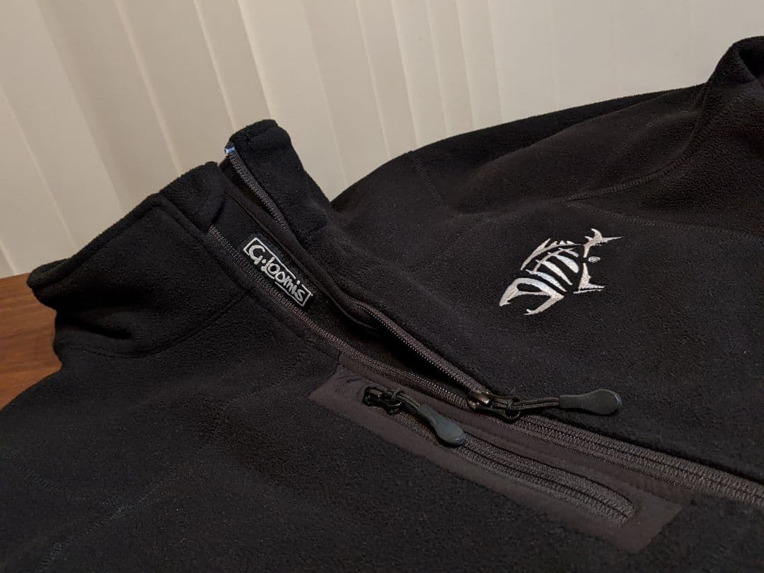 G.Loomis　フリース　ジャケット　アウター　ブルゾン　釣り　アウトドア　黒