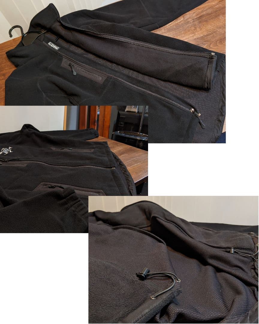 G.Loomis　フリース　ジャケット　アウター　ブルゾン　釣り　アウトドア　黒