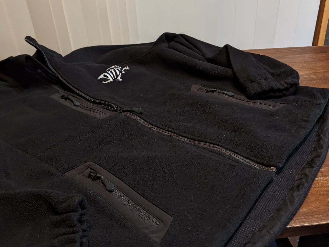 G.Loomis　フリース　ジャケット　アウター　ブルゾン　釣り　アウトドア　黒