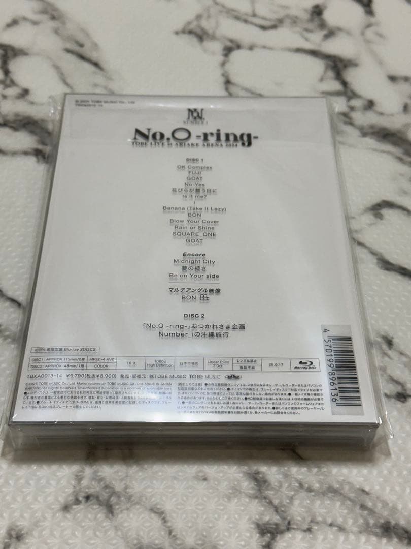 Number_i No.Oーringー初回限定盤