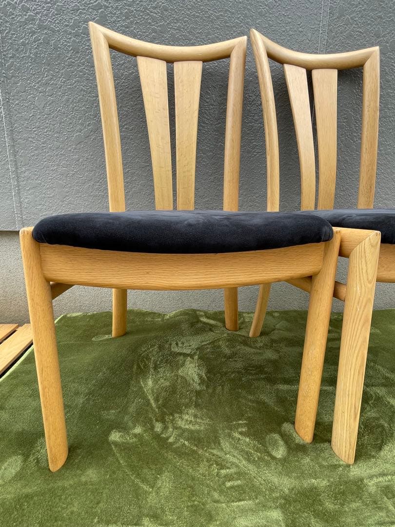 2脚セット　日進木工　ダチェア　椅子　　　オシャレ　ACTUS インテリア