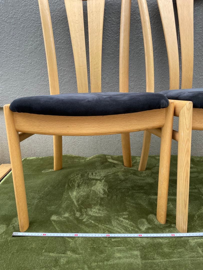 2脚セット　日進木工　ダチェア　椅子　　　オシャレ　ACTUS インテリア