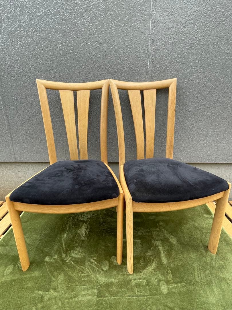 2脚セット　日進木工　ダチェア　椅子　　　オシャレ　ACTUS インテリア