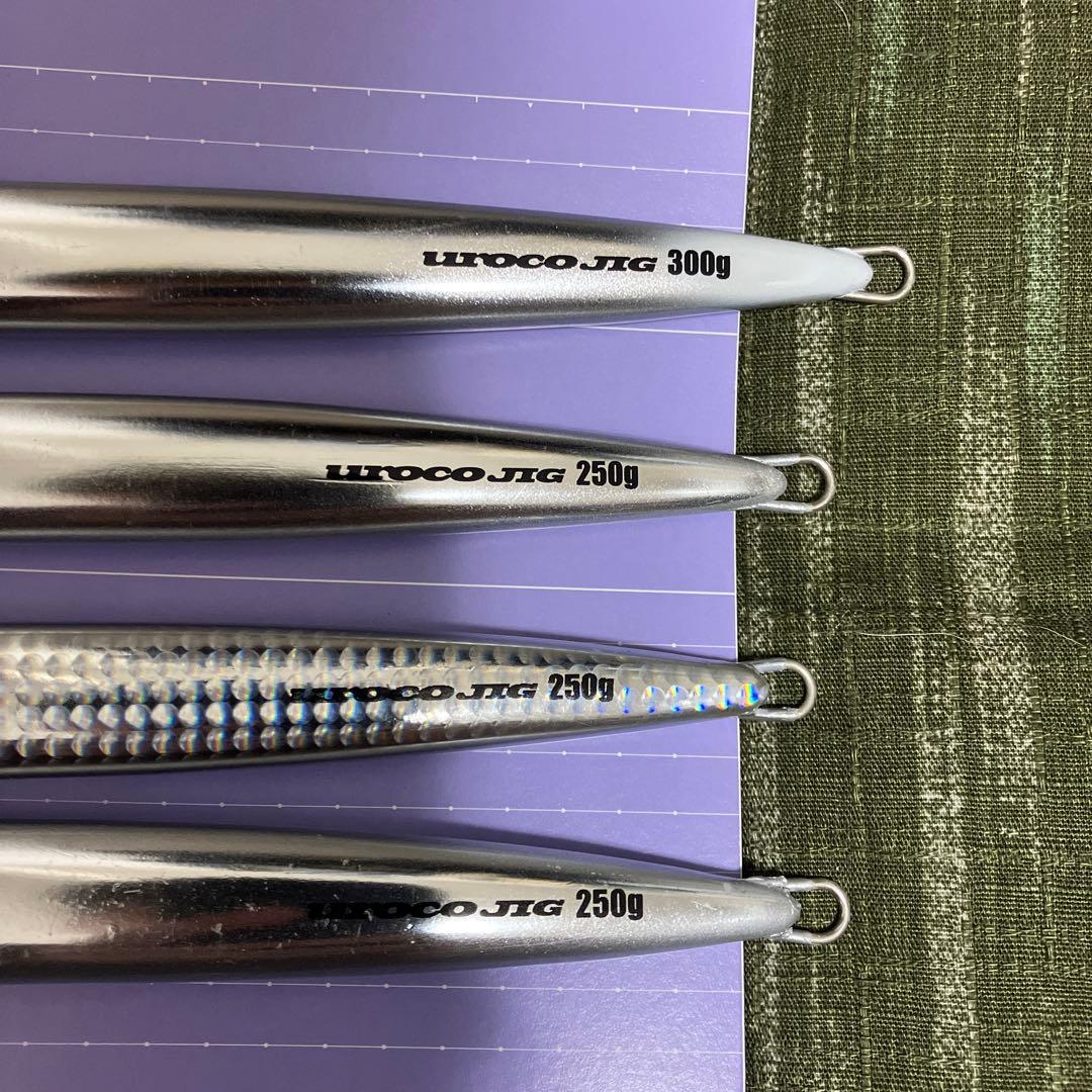 ウロコジグ　250g 300g シルバー　ケース付
