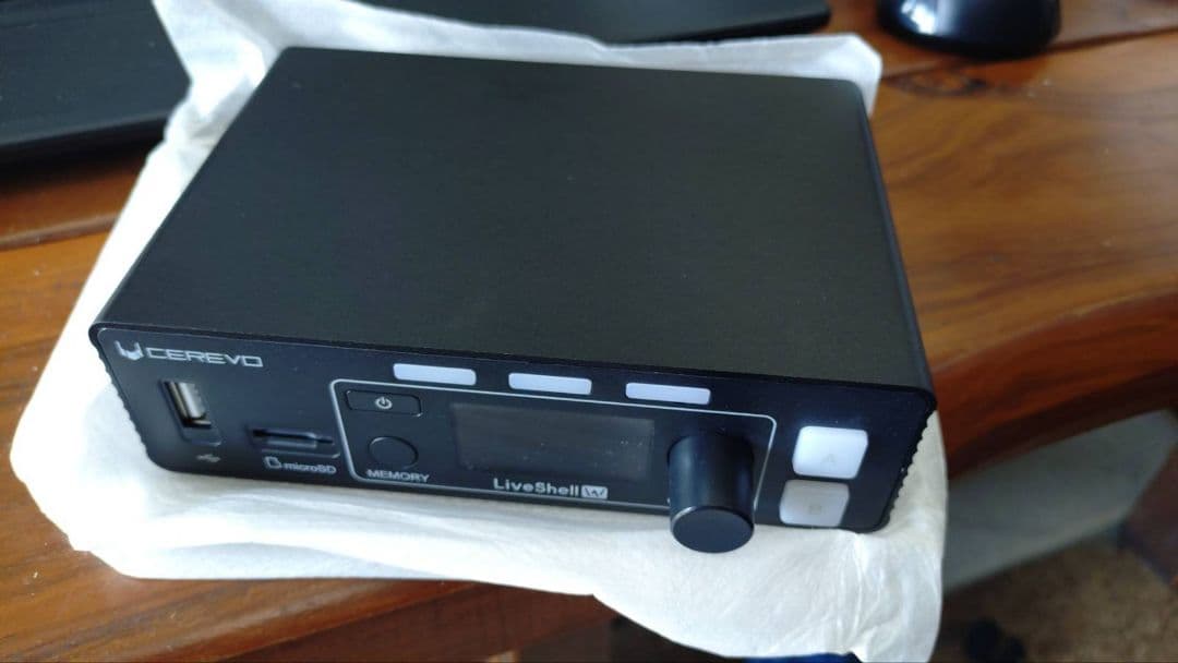 Cerevo LiveShell W ブラック