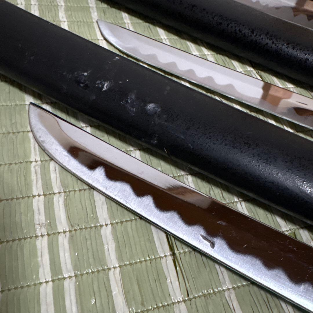 模造刀　模擬刀　武士　侍　伝統工芸　剣　ソード　太刀　　2本　小太刀2本　鍔