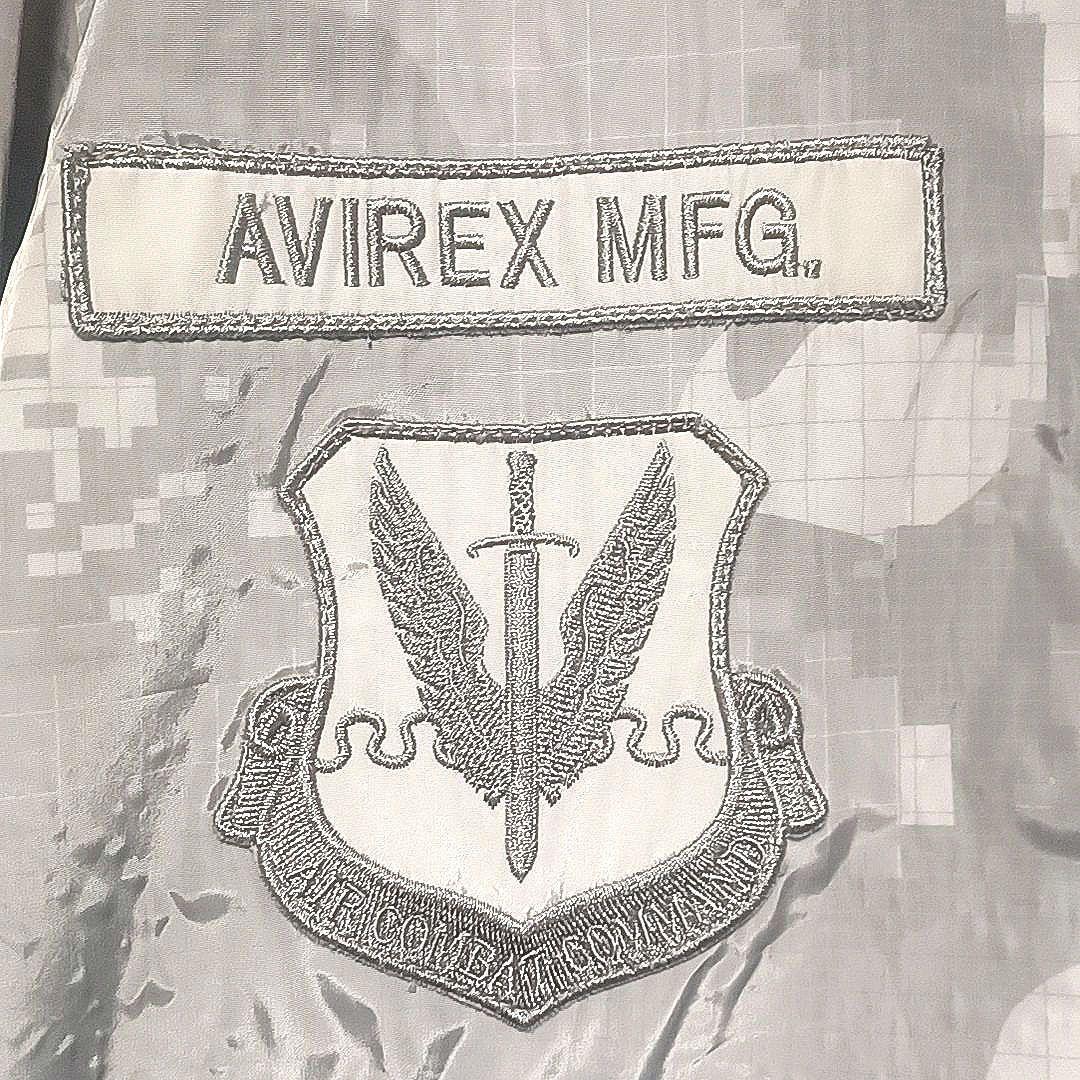 希少2XL★AVIREX　70周年　L-2B　フライトジャケット　シルバーグレー