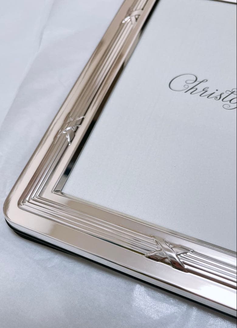 【未使用品】クリストフル CHRISTOFLE フォトフレーム リュバン 2L