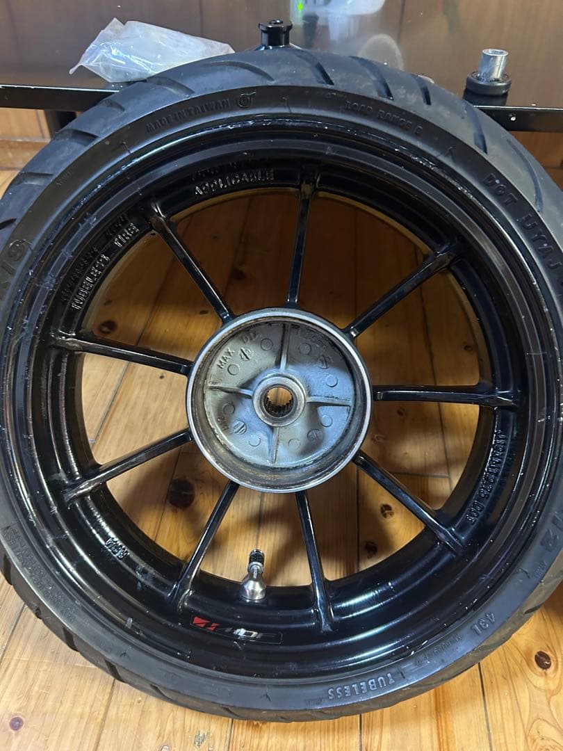 沖縄からＶ１２５Ｓ外し１２インチホイールキタコＲＰＭ廃番希少品