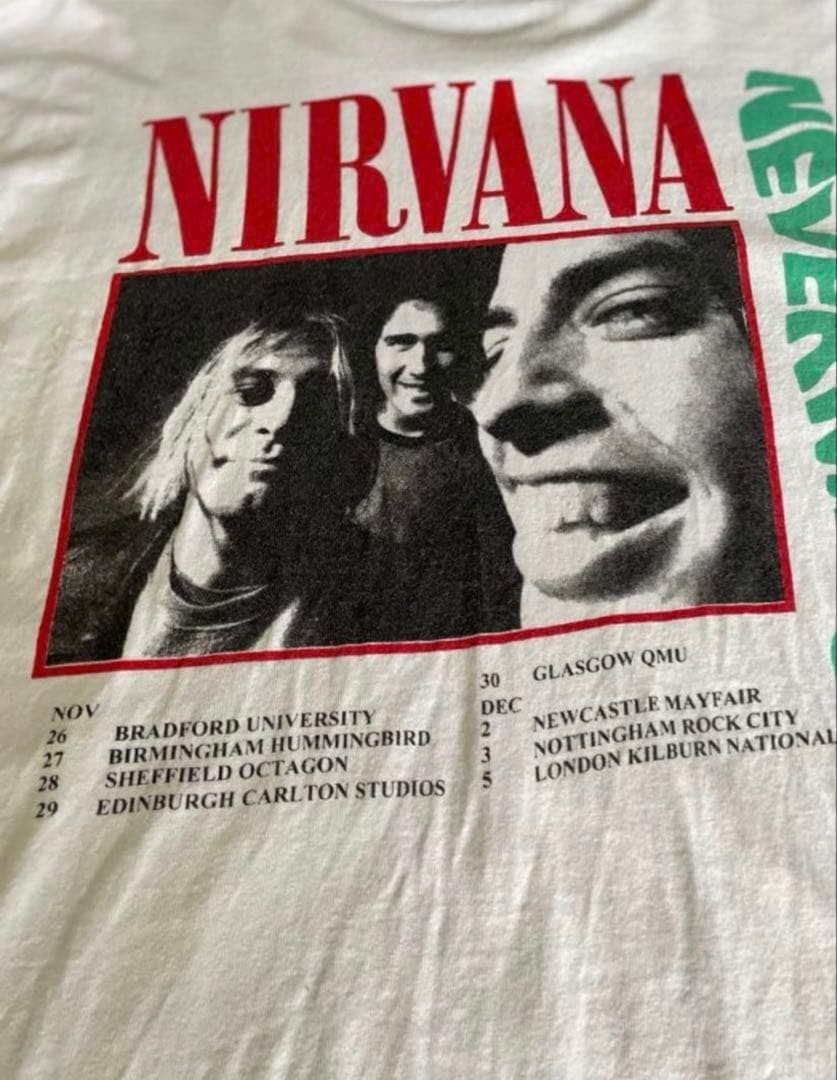 Ｏ*Ｋ様 《希少》90s Nirvana EURO ネバーマインド　ニルヴァーナ